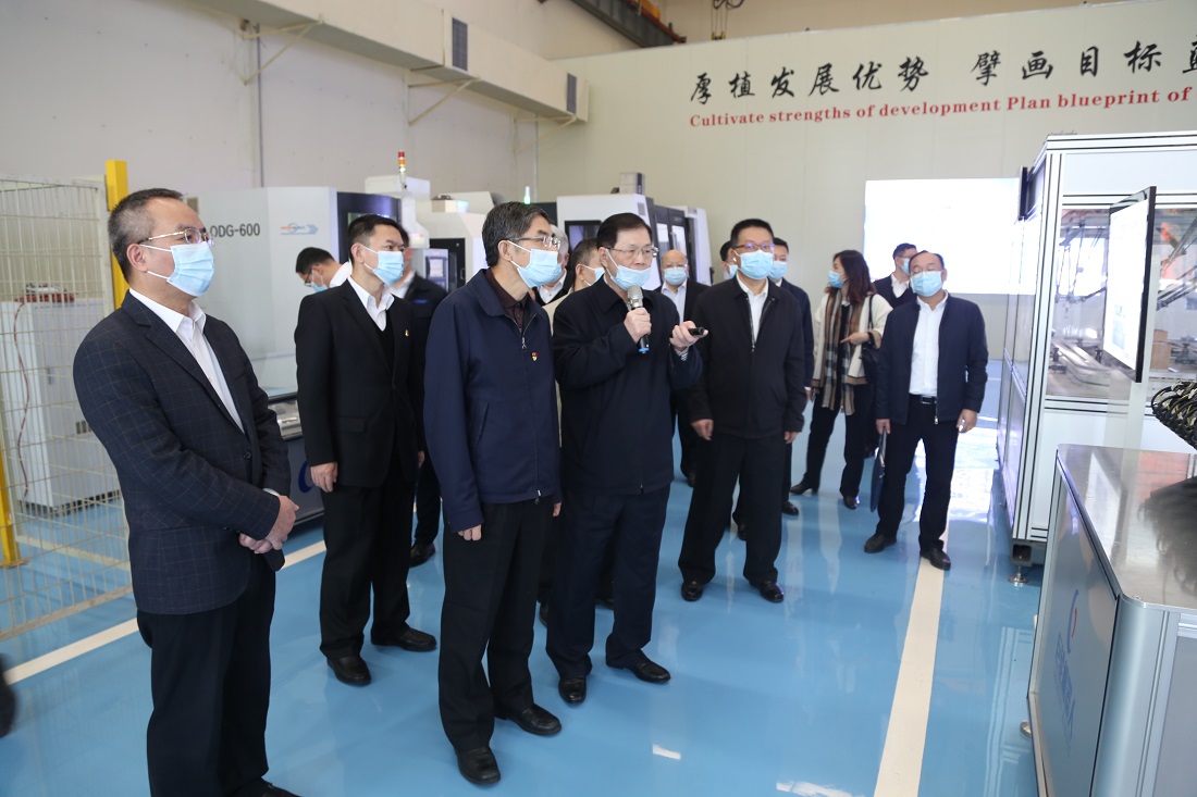 海关总署副署长王令浚一行调研恒行娱乐智能